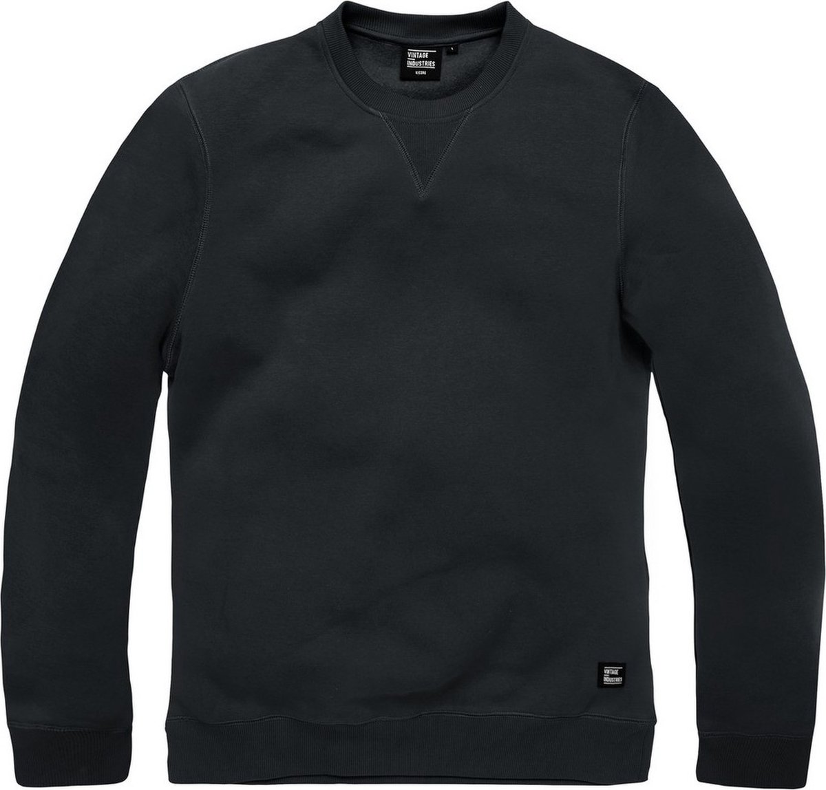 Vintage Industries Greeley Crewnecker Heren Sweatshirts Zwart