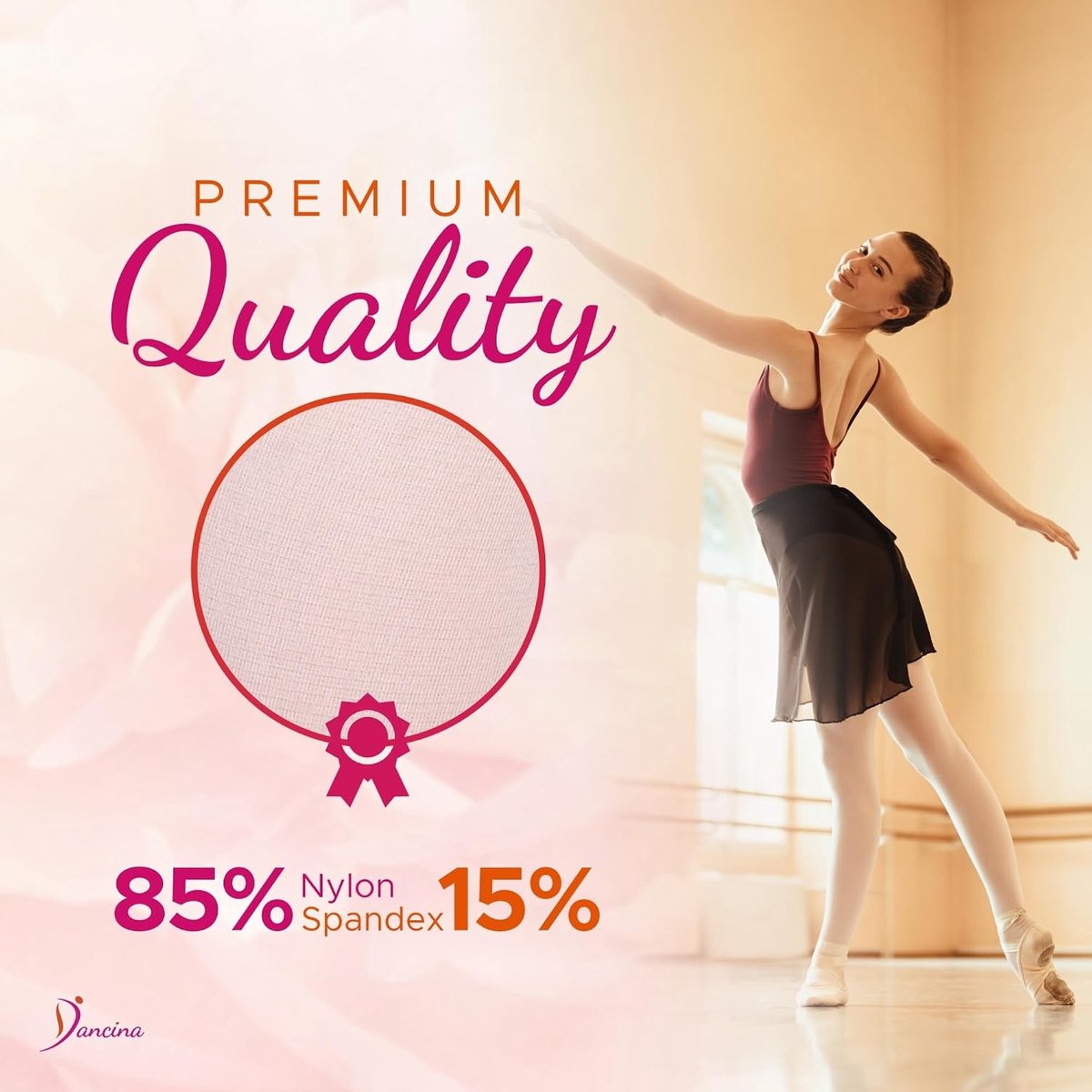Ballet Panty Dans Legging Microfiber Tights voor Meisjes en Dames