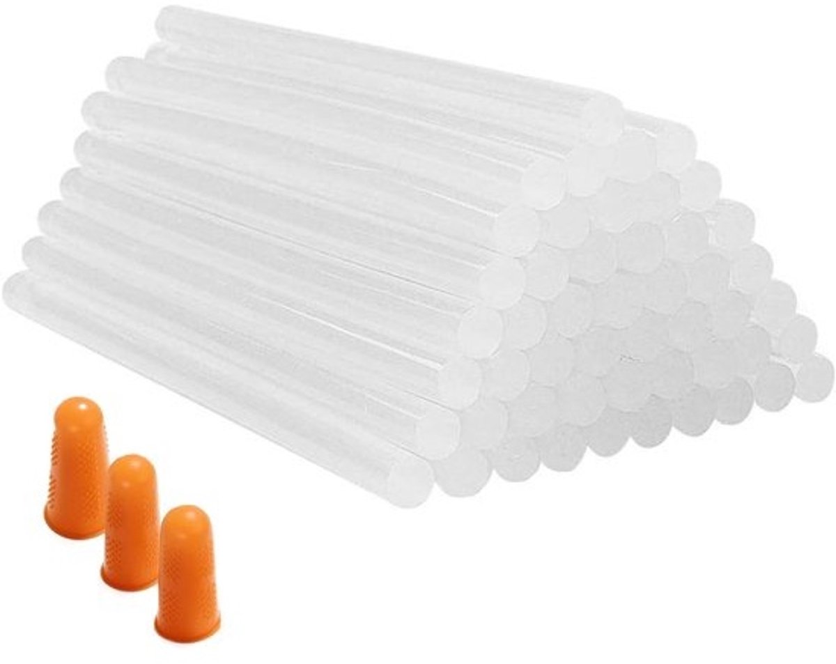 50 stuks lijmpisten voor lijmpistool, Ø 7 x 100 mm - Ideaal voor doe-het-zelf projecten