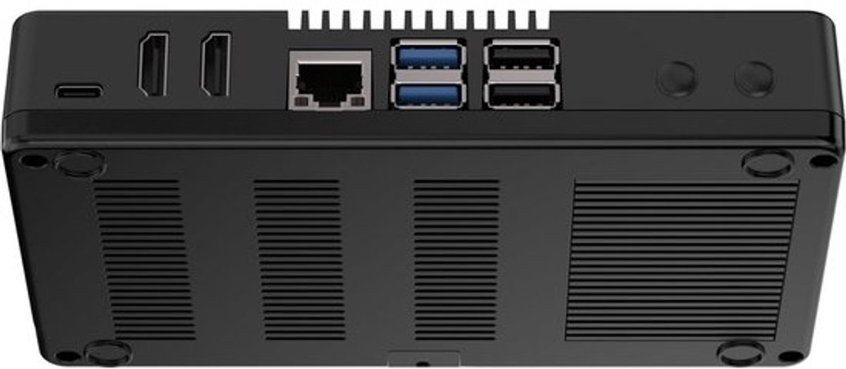 Krachtige Behuizing met Dual M.2 NVMe SSD Ondersteuning voor Raspberry Pi 5 | Aluminium Koeling en Geïntegreerde Ventilator