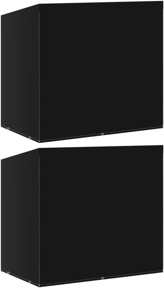 Hoes voor schommelbank, 2 stuks, 135 x 105 x 175 cm