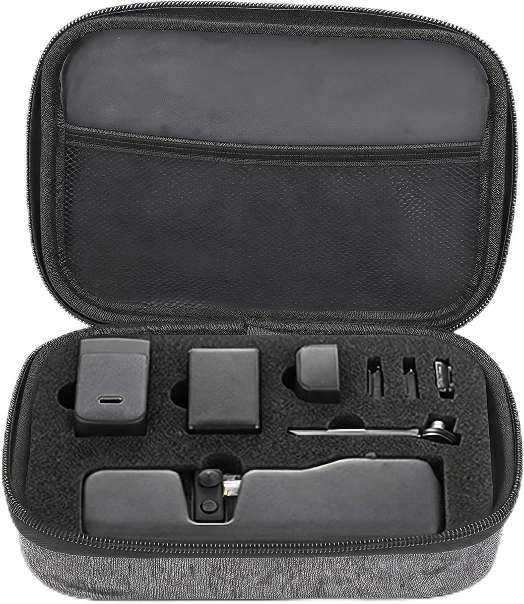 Draagtas, Draagbare Schokbestendige Opbergdoos Reistas Beschermende Handtas voor 2 Camera Accessoire