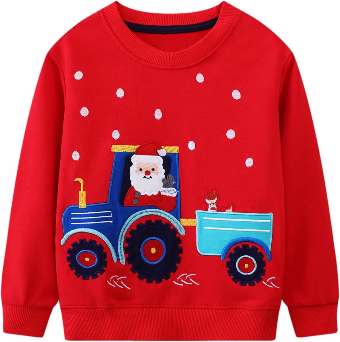 Sweatshirts Jongens Lange Mouw Trui Katoen Kids Dinosaurus Shirts Sport T-shirt Lange Mouw Shirt Activewear zonder Hoodie Warme Winter Lente Herfst Tops Tops 2-7 Jaar Maat 92-122
