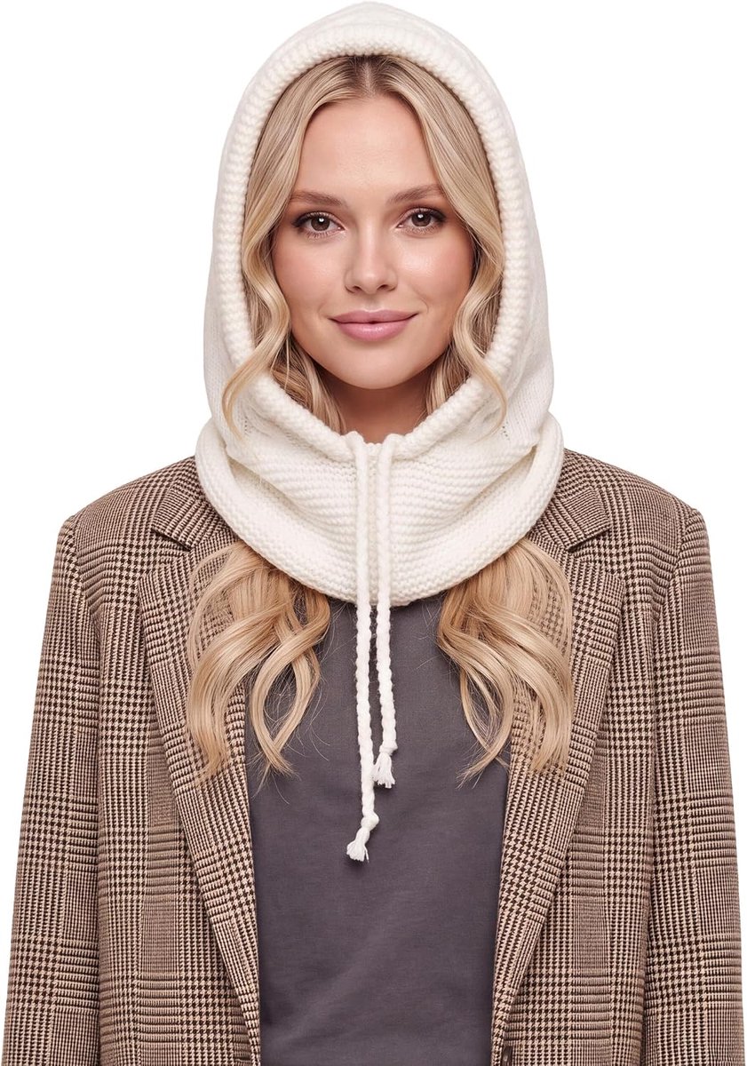 Dames Kap Winters Katoenen Gebreide Stijl Comfort