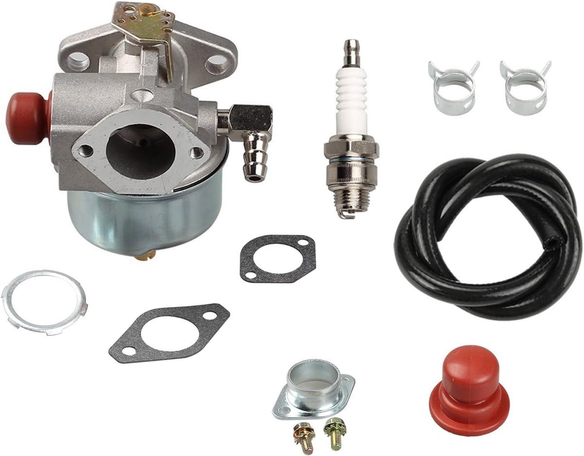 Carburateur Primer Lamp Bougie Compatibel met Tecumseh 632046A 632078A 632099 TVS90 TVS105 TVS115 TVS120 TVS75 TVS100 ECV100 Motor Craftsman 4.5HP 5HP Craftsman een Eager 1 Grasmaaier