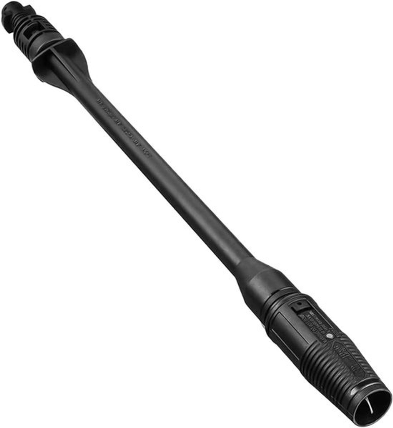 Hogedrukspuitlans - Tuinslangverlengstuk - Auto's wassen - Verlengde stang - 50 cm - Zilver