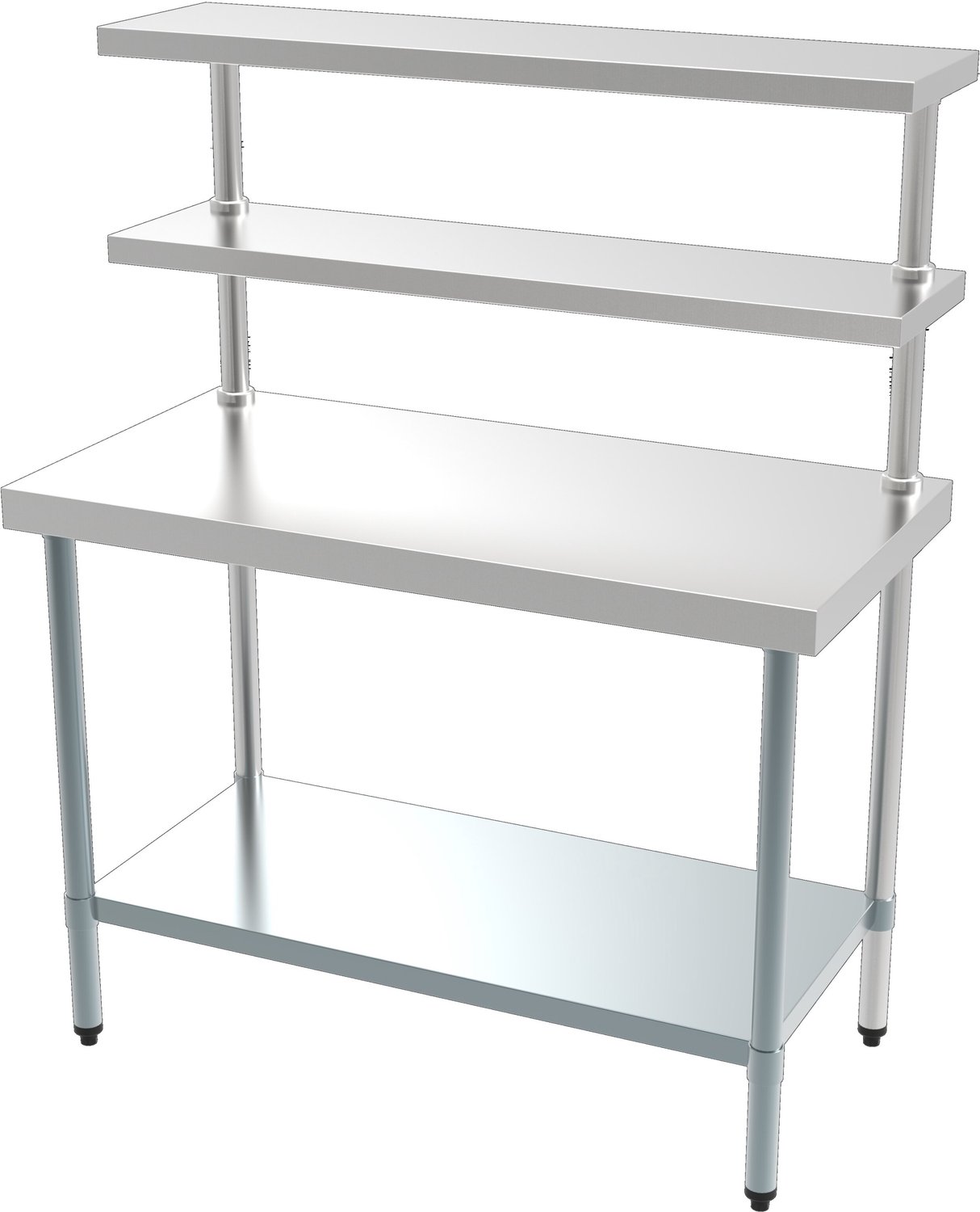 Werkstation - 60cm diep - 180 cm breed - Combisteel - 7490.0110 - Horeca & Professioneel
