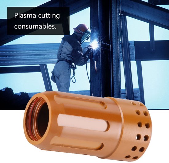 Plasmasnijder Swirl Ring uit één Stuk, Hoogwaardig Vervangingsonderdeel voor Verbruiksartikelen 220857, Compatibel met Snijmachines — afbeelding 5
