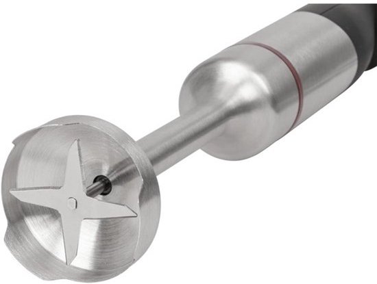 Handmixerset - Keukenmixer en staafmixer - Bereiding van eten - 1000 watt - Roestvrij staal - Rood — afbeelding 3