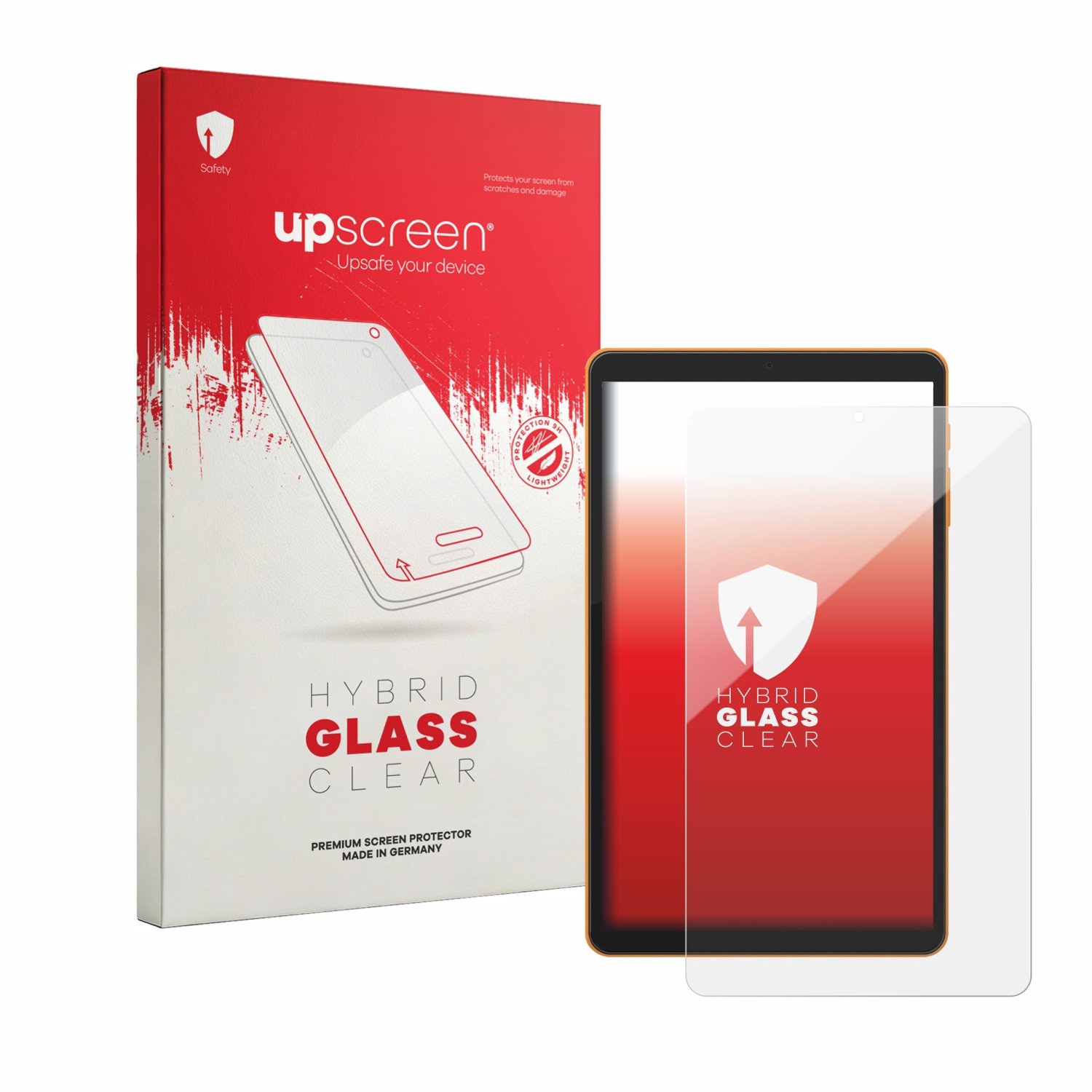 upscreen - Screenprotector voor paitanry Tablet 8.7" - Folie Beschermfolie Beschermglas transparant