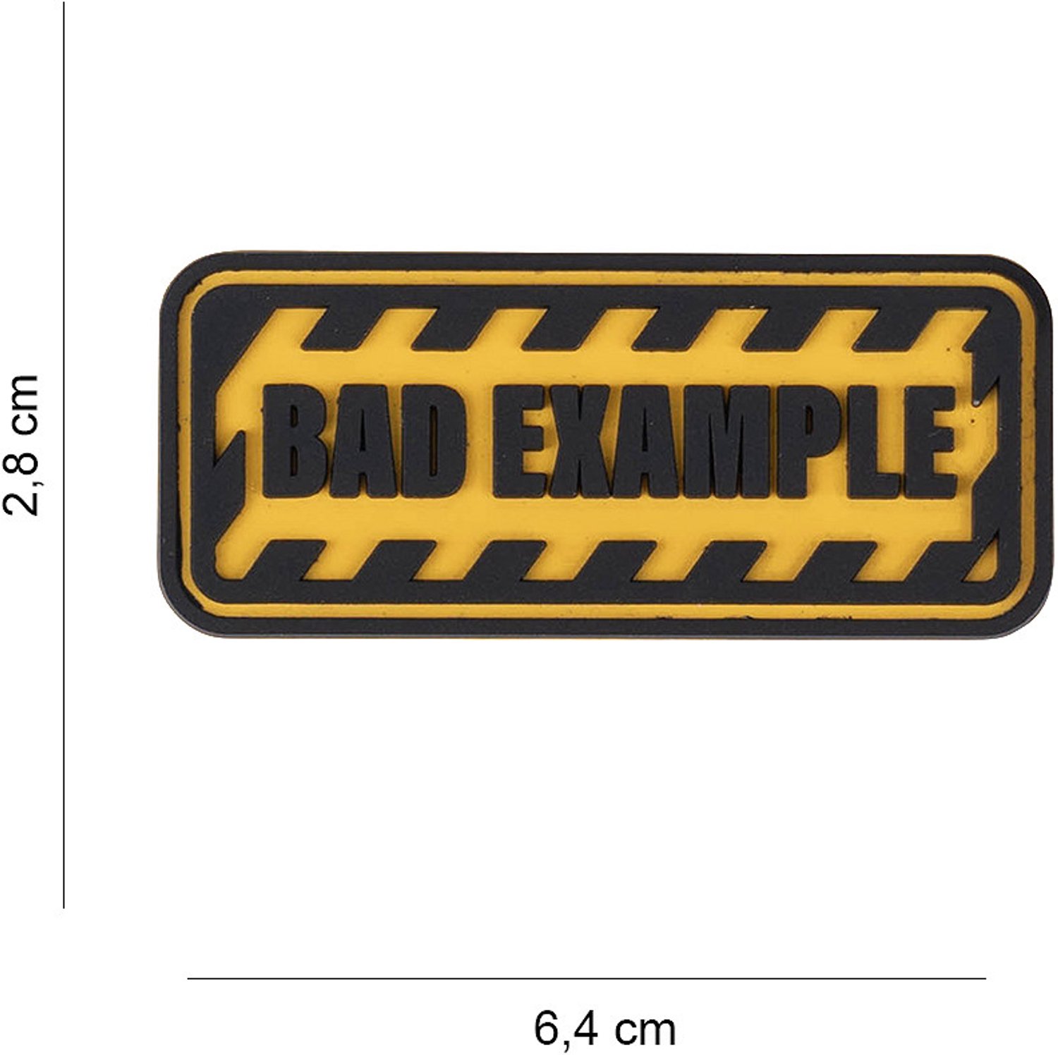 Embleem 3D PVC Bad example #6052