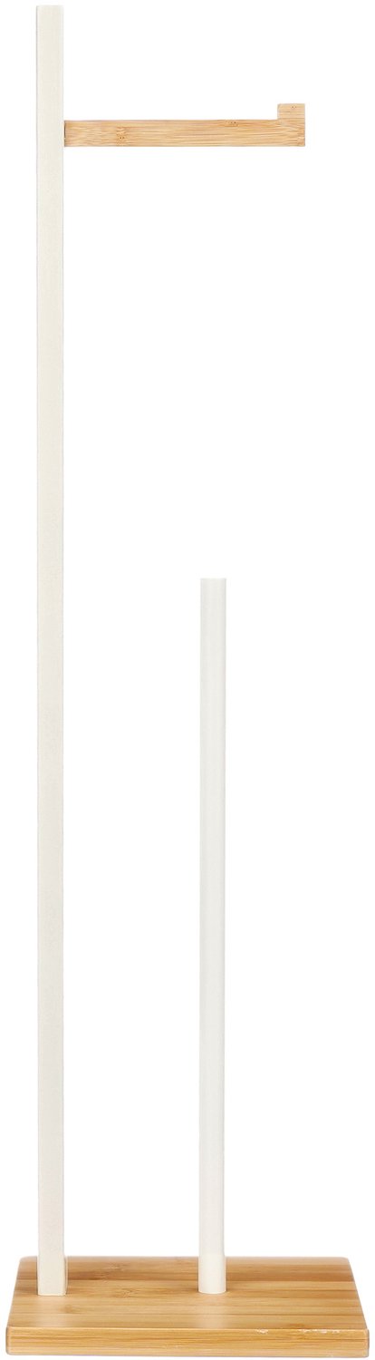 Berilo - Toiletpapierhouder CLOM, 19 x 19 x 71 cm - wit