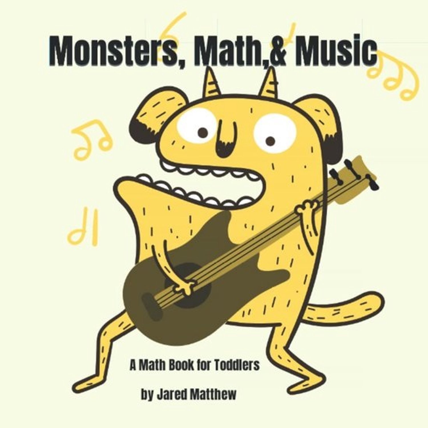 Eerste prentenboek over rekenen voor peuters en kleuters - Monsters, ritmisch en educatief