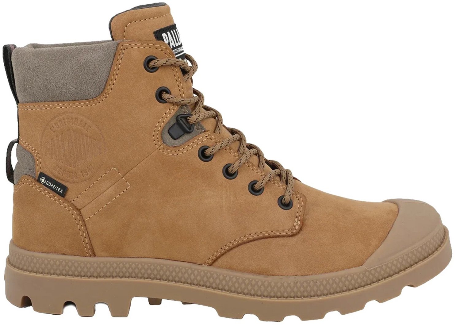 Palladium Pampa Sportcuff GTX Leren Boots Gore Tex Bruin