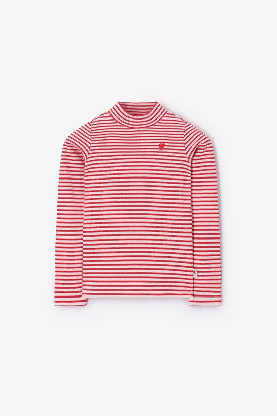 Rode Gestreepte Longsleeve