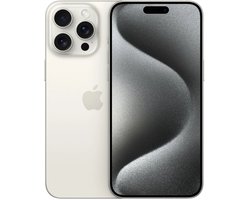 Apple iPhone 15 Pro Max - 256GB - Wit Titanium