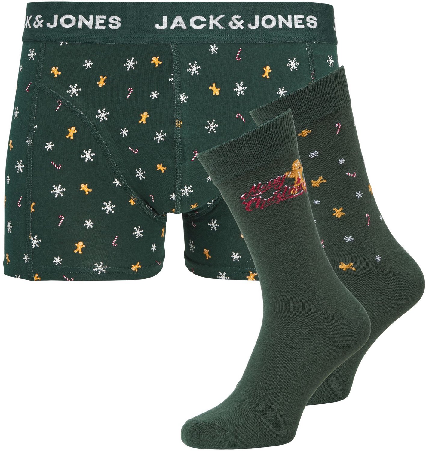 Jack & Jones Cadeauset met ondergoed en sokken x-mas Cadeauset met ondergoed en sokken