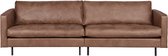 WOOOD Rodeo Classic 3-Zits Bank - Recycle Leer - Cognac - 83x275x88