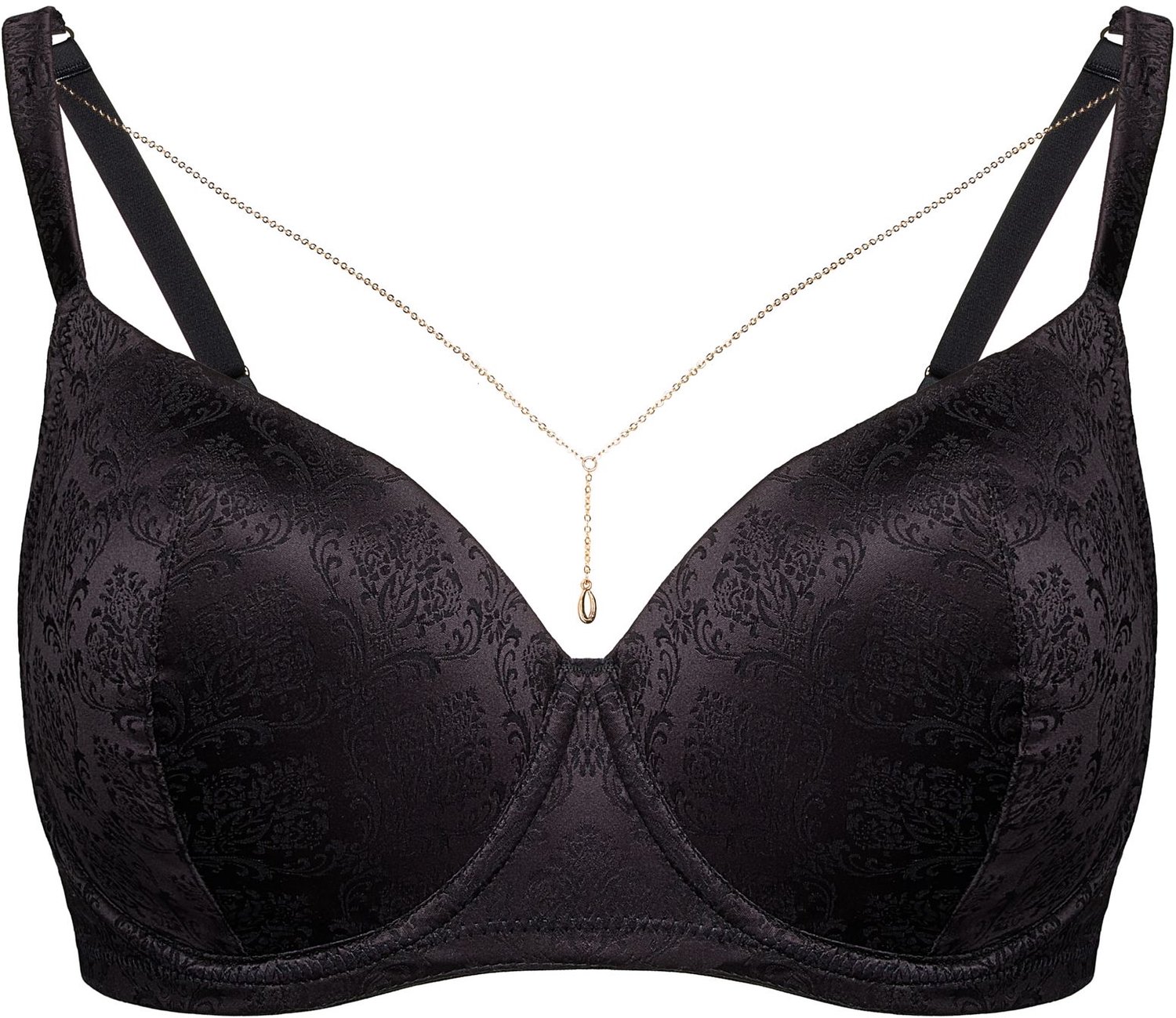 ESOTIQ Charm - Beha - Zwart - 90C - Voorgevormde cups met beugels