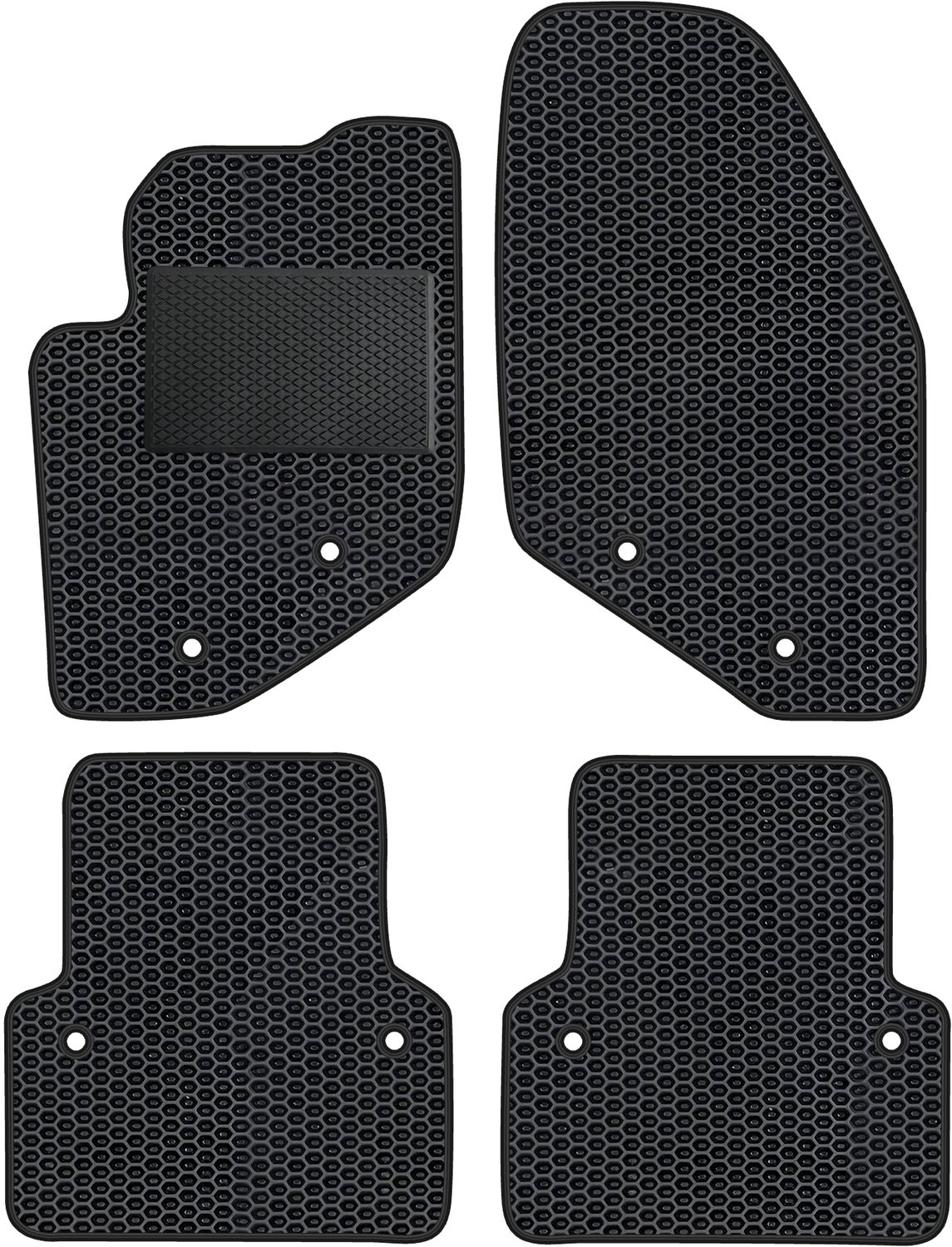 Volvo S80 I 1998-2007 - EVA - Auto Vloermatten - Compleet set - Extra versteviging