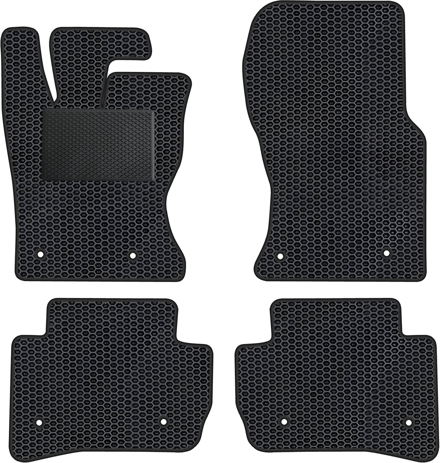 LR013_EVA_POD - Auto matten set - EVA - Voor Range Rover Velar - Duurzaam - Geen geur