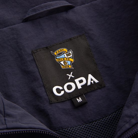 COPA Football - Port Vale F.C. 1992 - 93 - Retro Voetbaljack - Heren - L - Blauw
