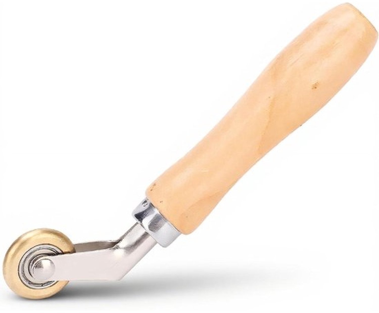 Handpersgereedschap - Naadroller - voor het aandrukken van naden - met messing wielen - wieldikte 6 mm - specificatie niet vermeld