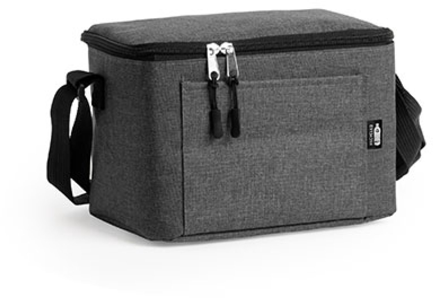 Stamina - Cooler Bag Bismar - Black Melange 243 - 15,5 x 25 x 15,5 cm