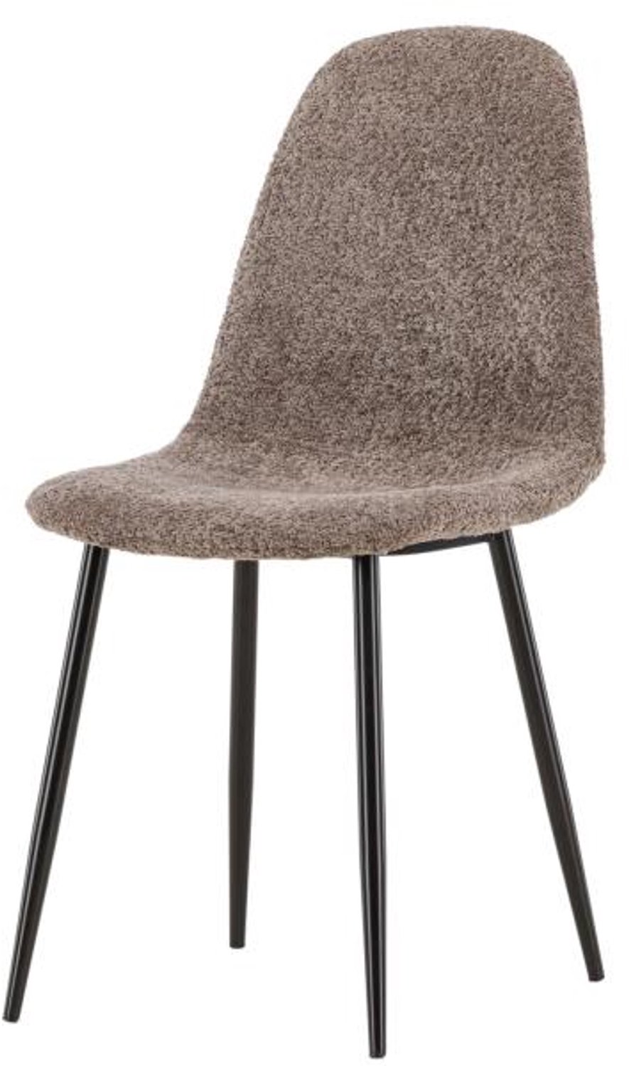 Svea Selo eetkamerstoel - boucle - grijs