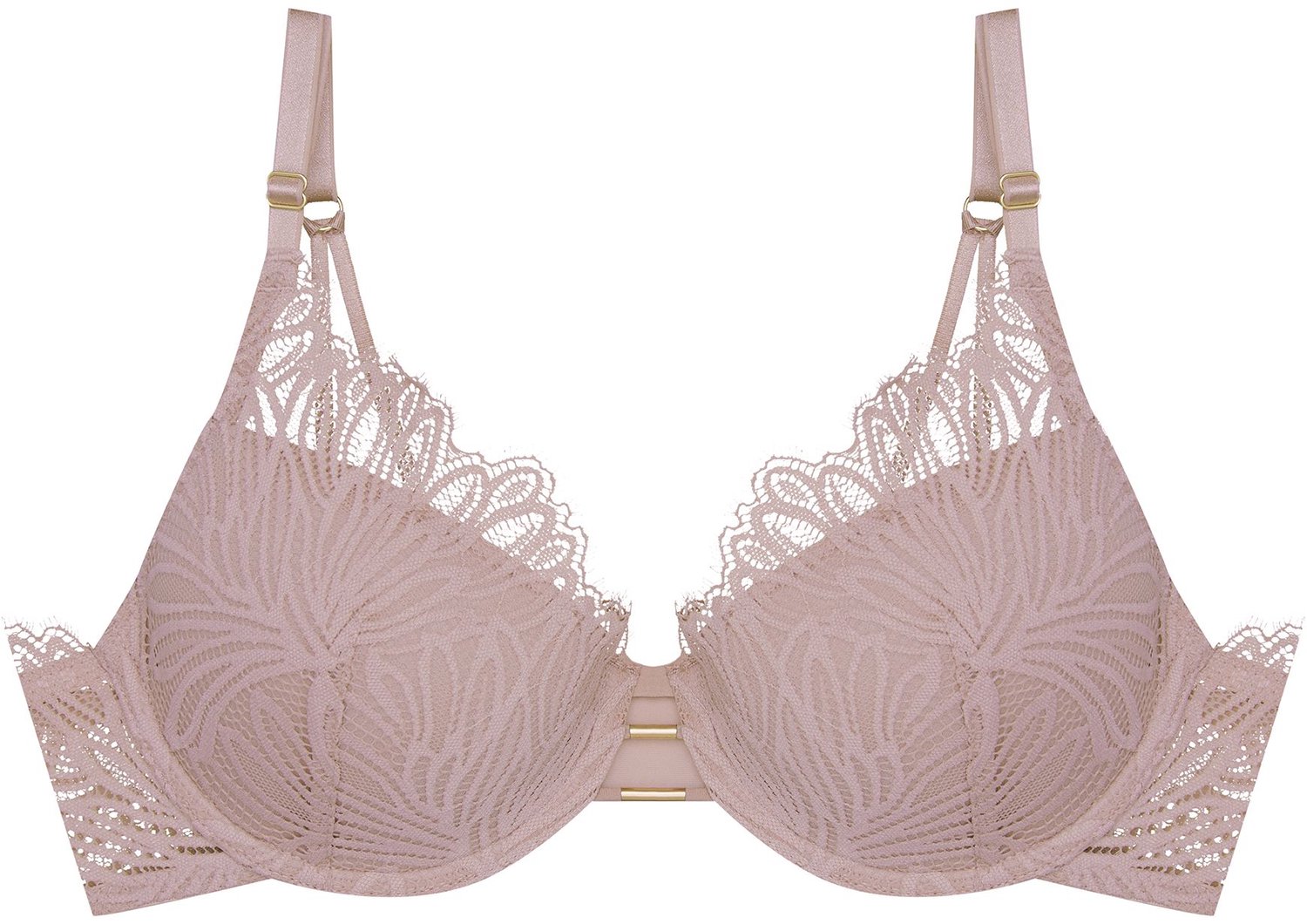 ESOTIQ Sapphire - Push-upbeha - Oudroze Oudroze;Goudkleurig