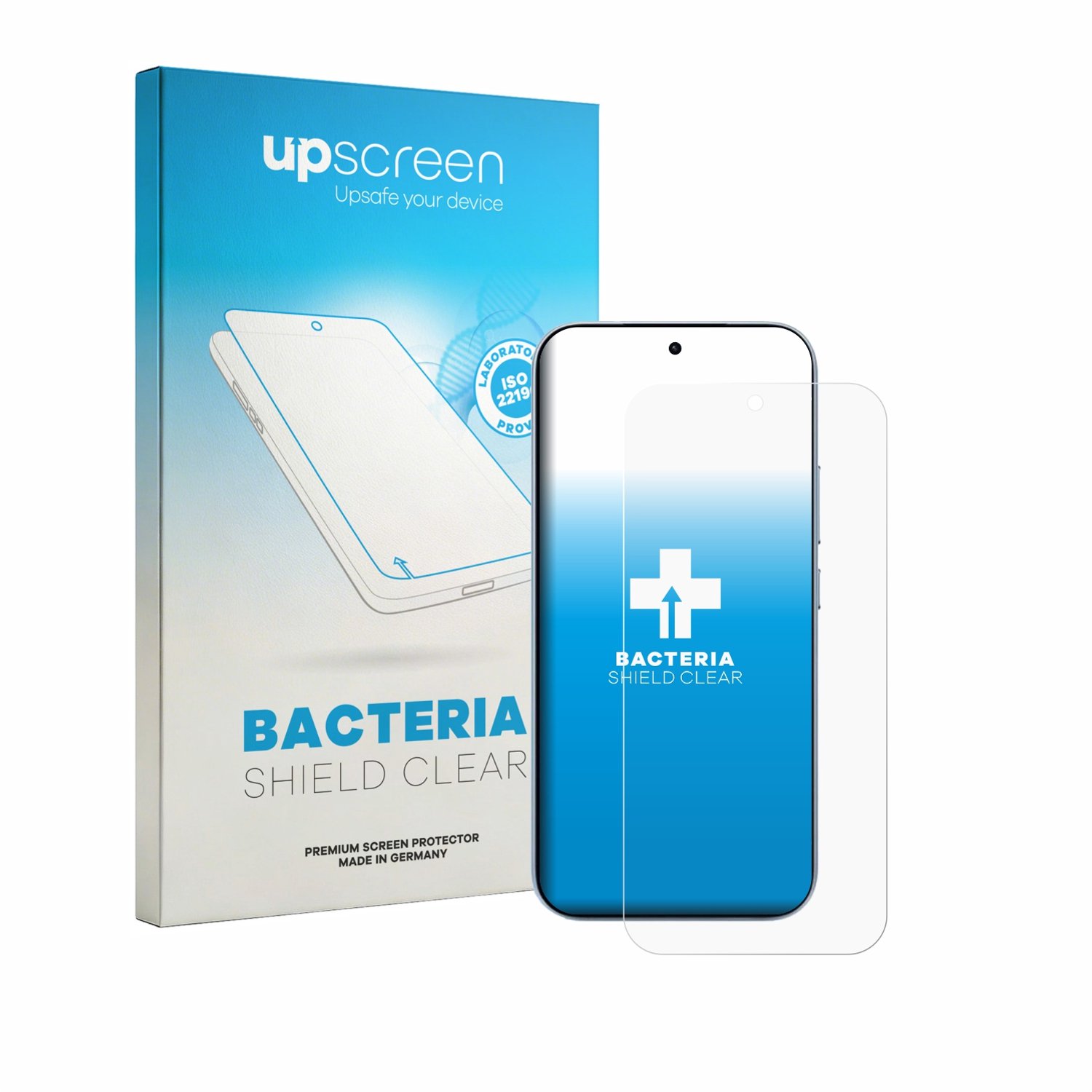 upscreen - Screenprotector voor Xiaomi 17T (case-friendly) - Folie Beschermfolie transparant antibacterieel
