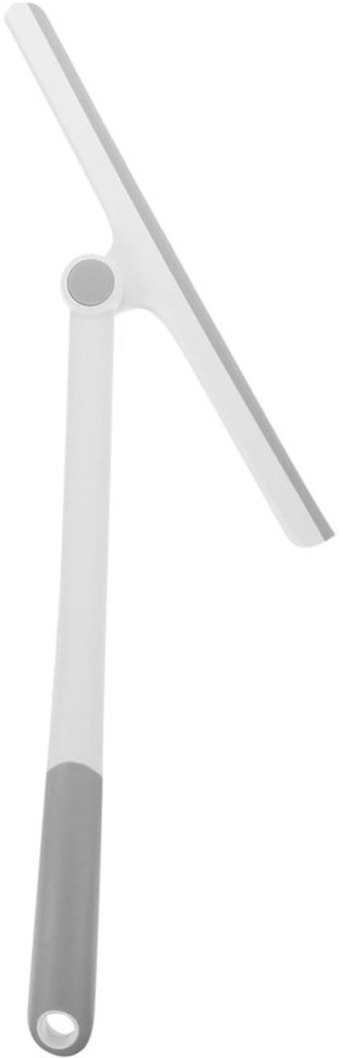 Douchewisser - Raamwisser en glasschraper - Douche schoonmaken - Draaibaar en krasvrij - 35 cm - Grijs