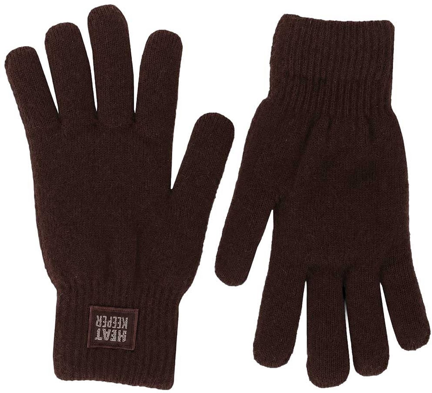 Heatkeeper Dames Gebreide Thermo Handschoenen - Bruin
