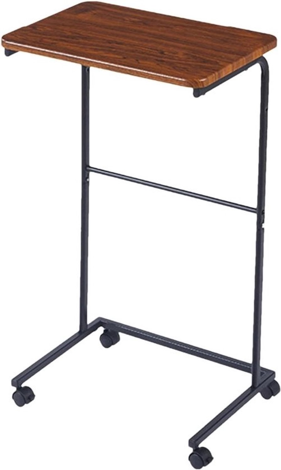 Verrijdbare bijzettafel - Tafel op wieltjes - Flexibele extra ruimte - Stil te verplaatsen - 43 x 34 x 72 cm