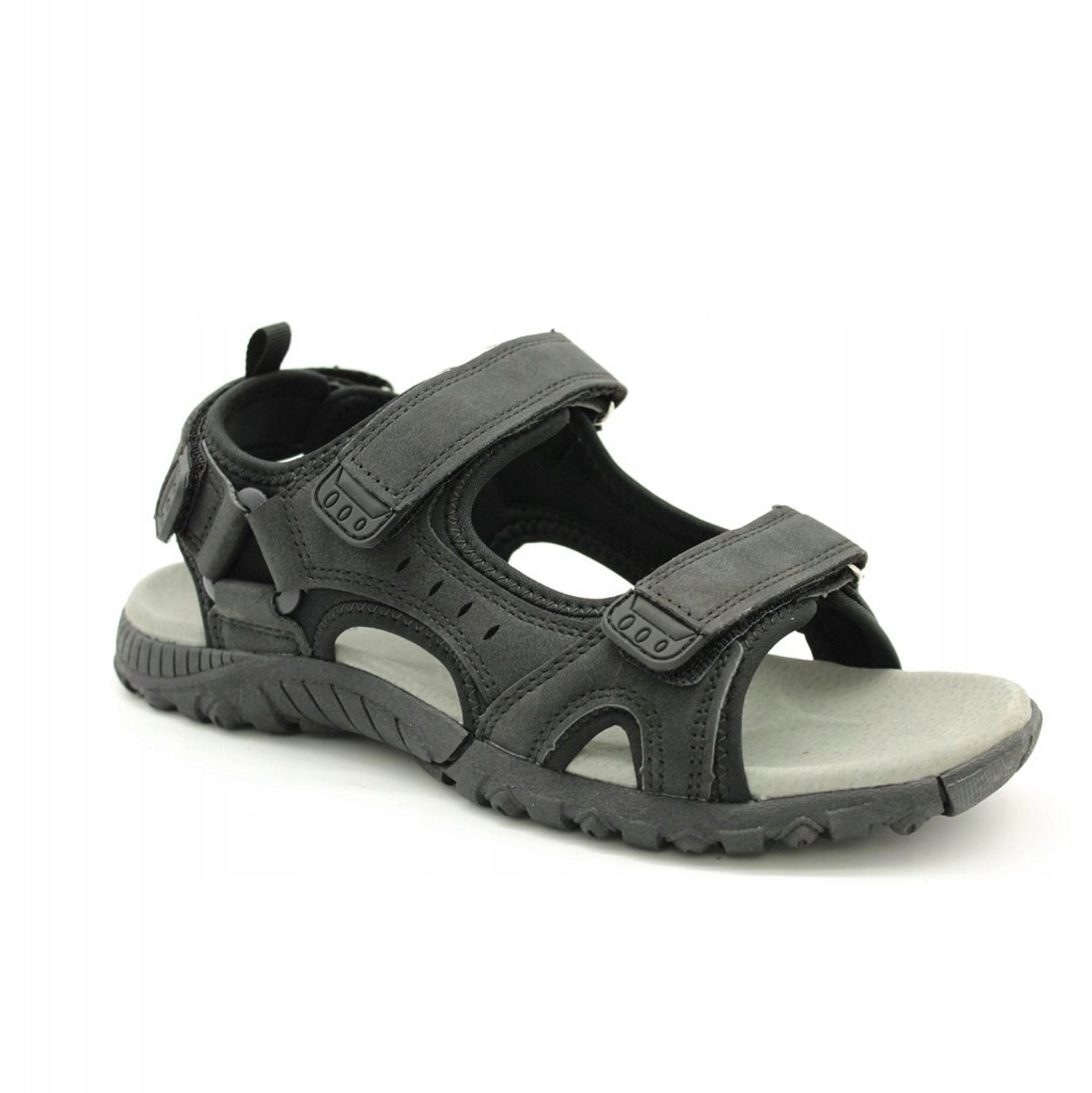 American Club Heren Sandalen RL 163 Zwart
