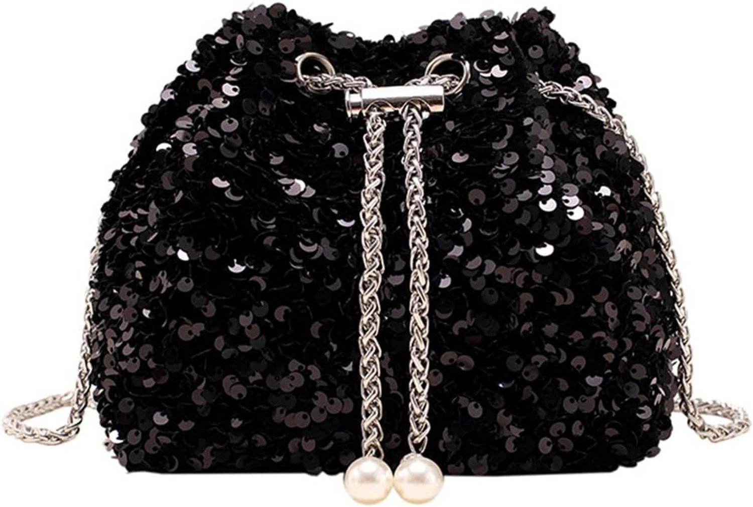 Elegante Clutch met Glitter en Rhinestones voor Avondfeest, Bruiloft en Feestelijke Gelegenheden