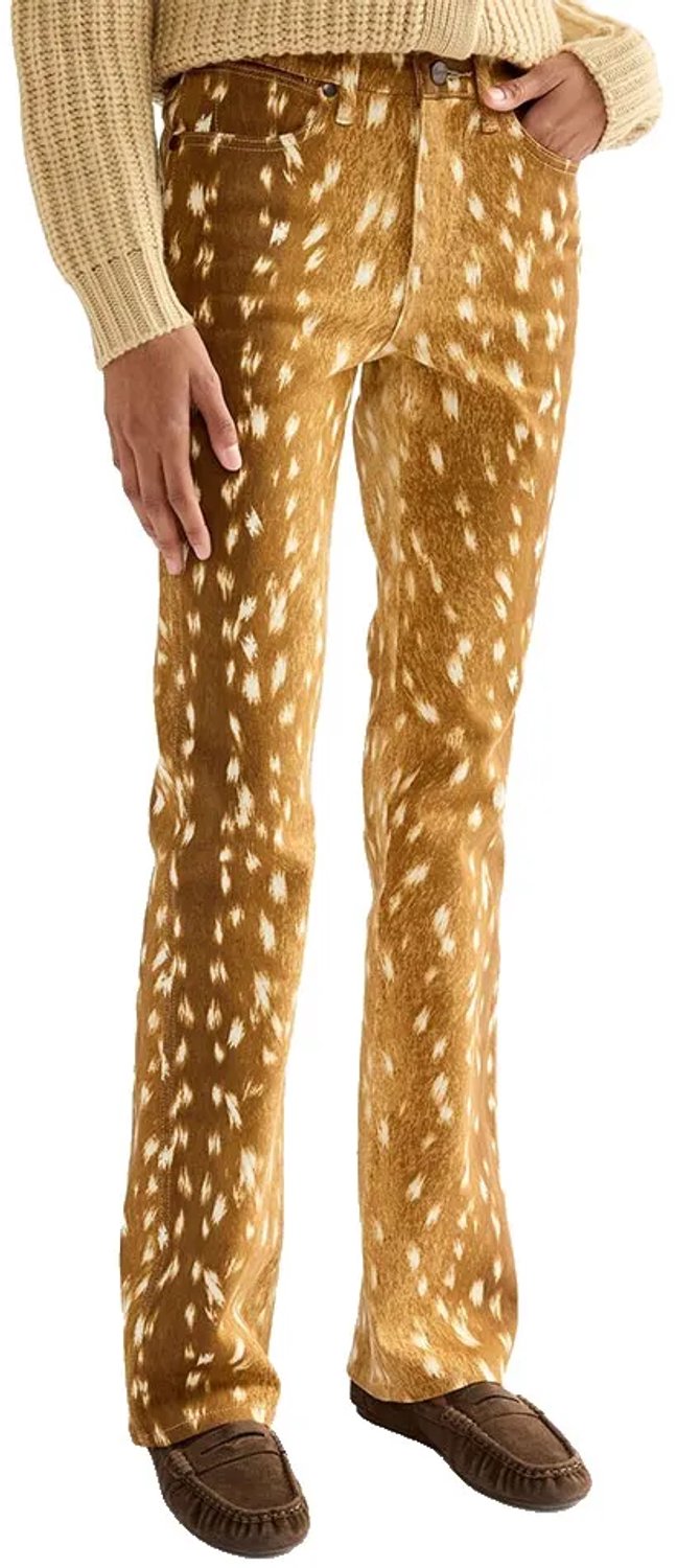 Wrangler Bootcut Broek 31 32 Vrouw Fawn