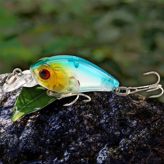 Set van 8 Drijvende Aas voor Snoek, Forel, Zalm en Baars - Realistische Simulatie Lures voor Zoet- en Zoutwater — afbeelding 3