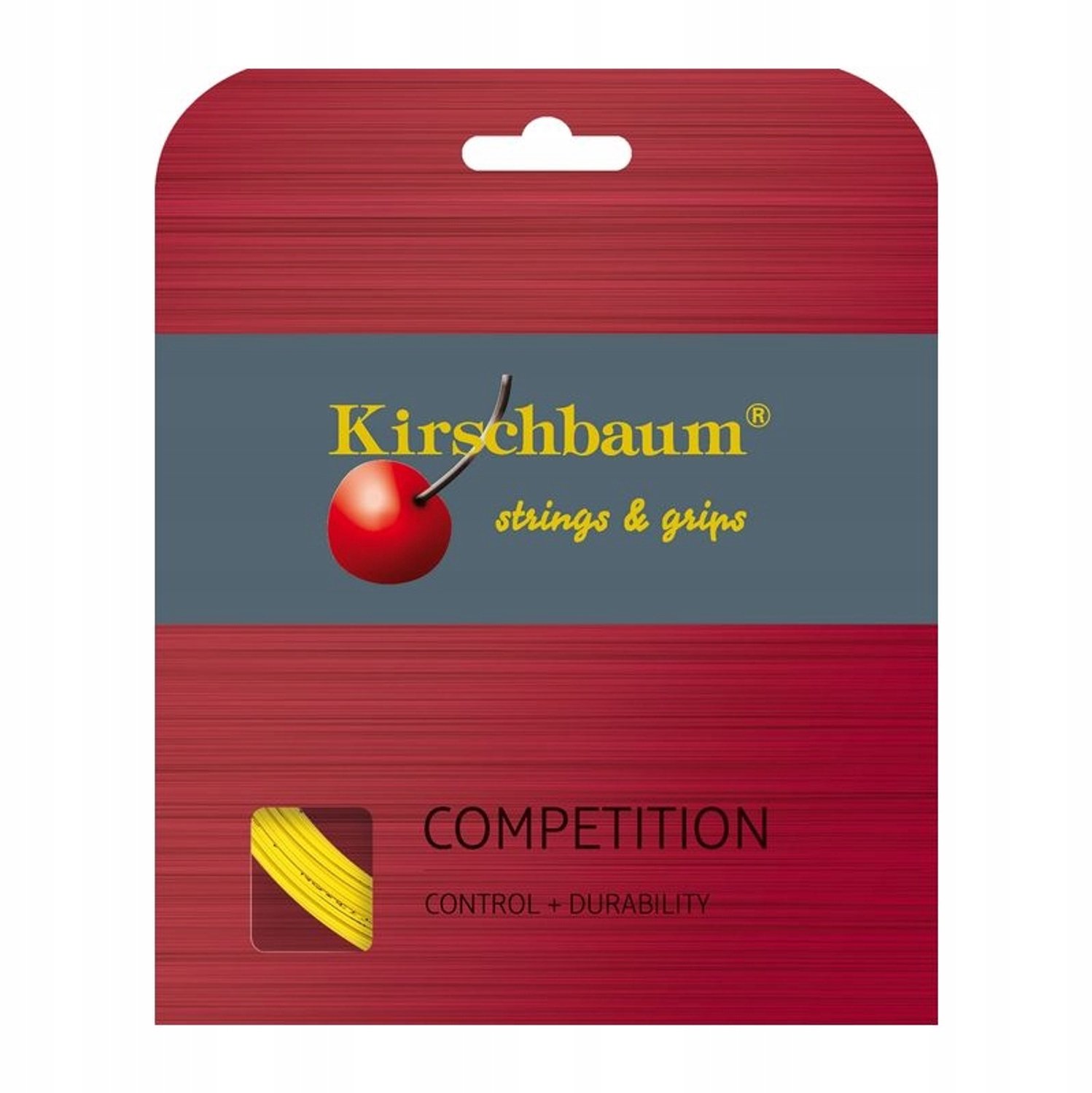 Kirschbaum Competition Tennis String 1.20mm 12m Geel