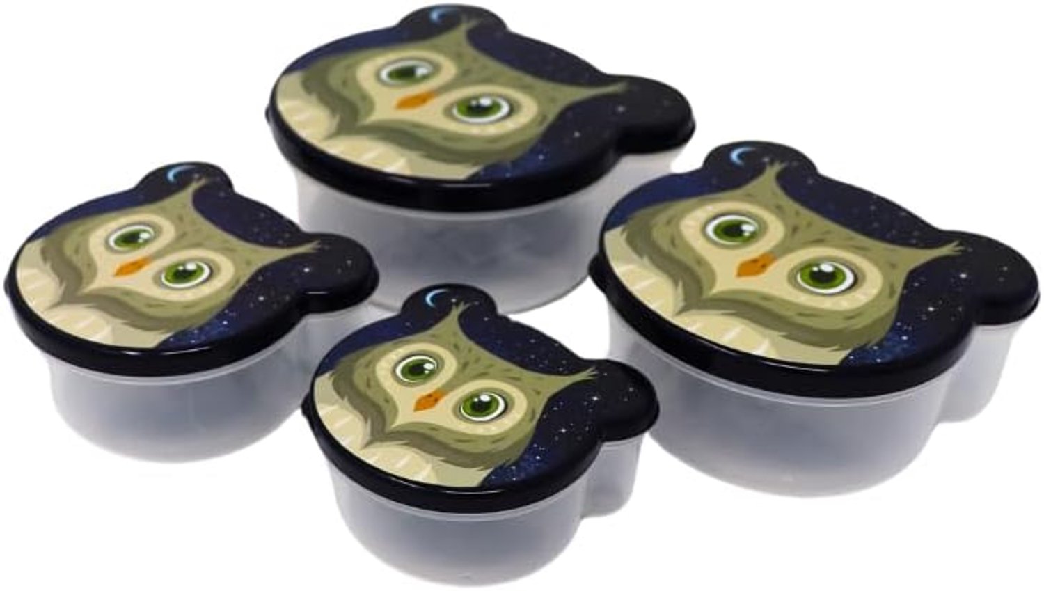 Set 4 stuks - Animal - (02 0980) uil
