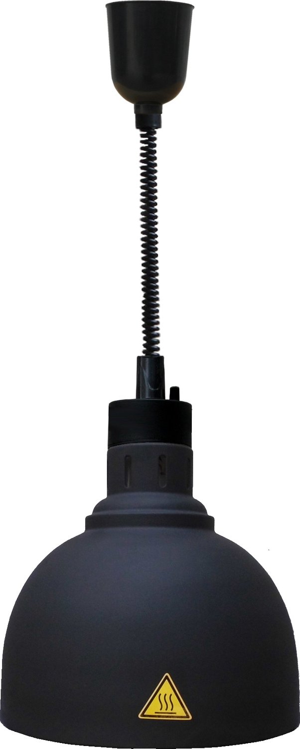 Warmhoudlamp Chefs Heat-04 Zwart - Combisteel - 7455.1825