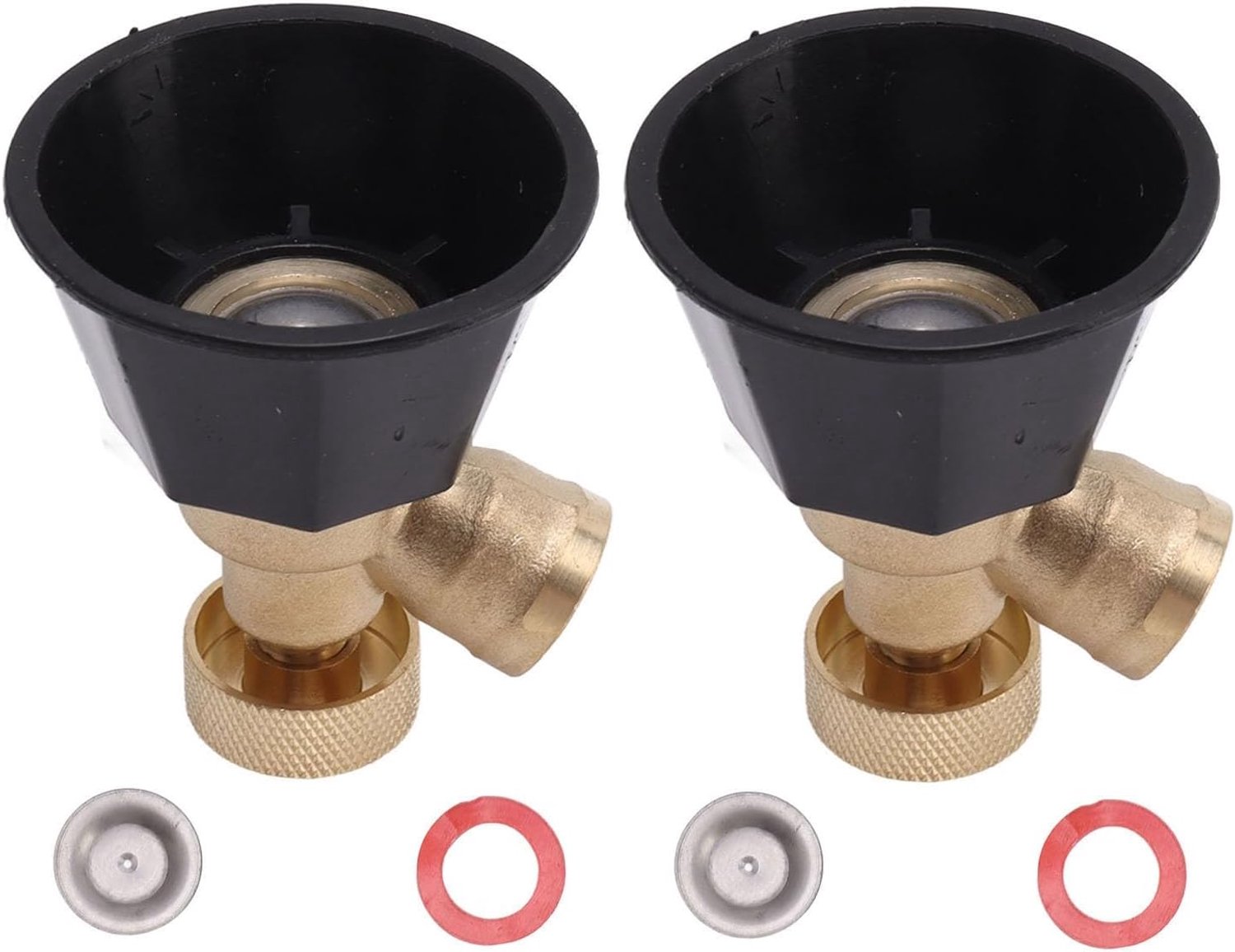 2 Set Fogger Verstelbare Koperen Plastic Grote Mist Fijne Mist Verstuiver Spuiter
