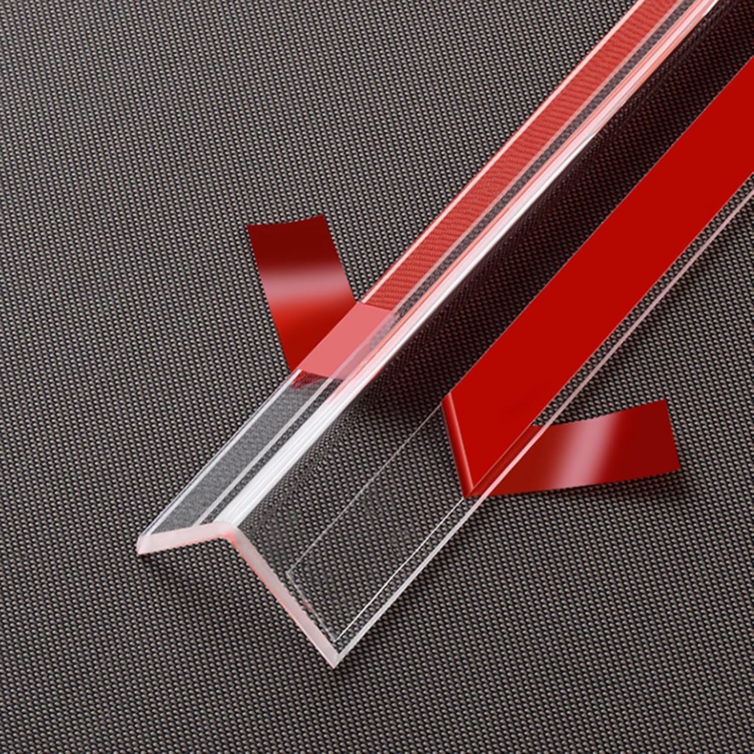 Muurhoekbeschermer - 70 inch kunststof randvormrand, 17 mm breed, slagvaste bumperbeschermers, perfect voor kauwpreventie van huisdieren en muurbescherming