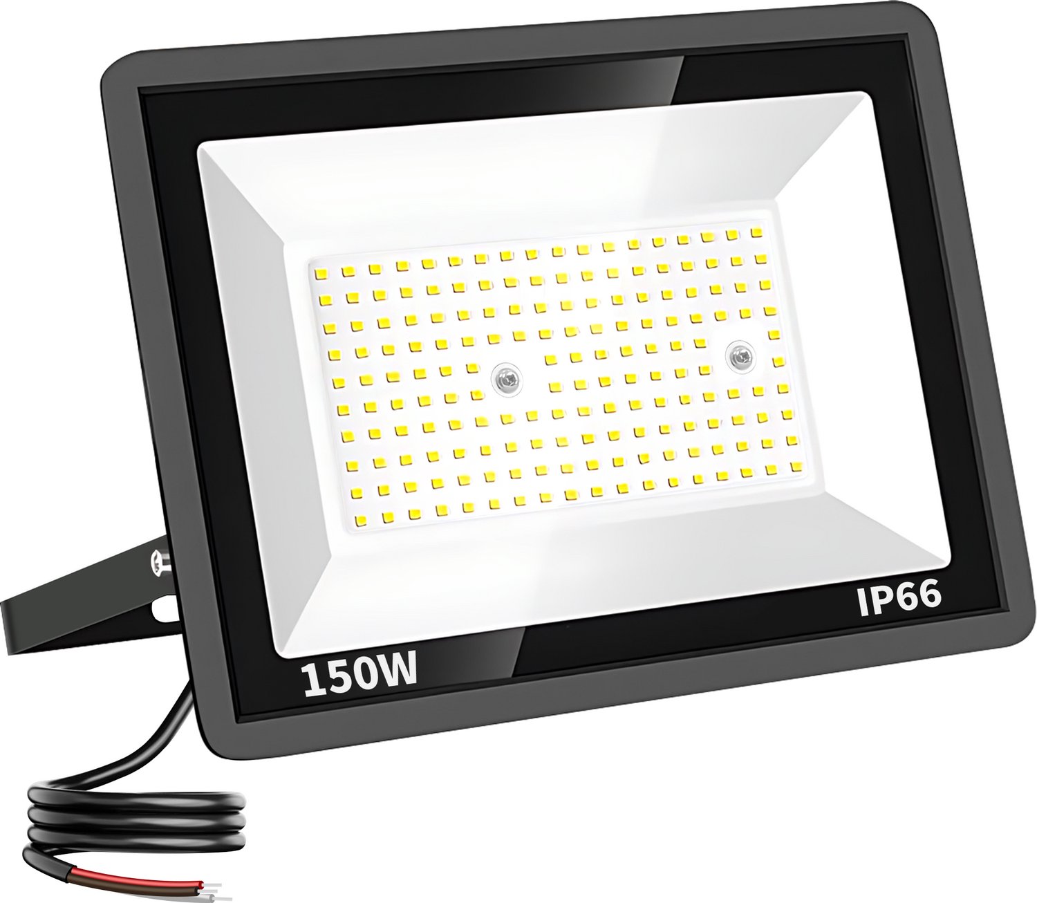LED Schijnwerper 150W - 18.000 lm - Daglichtwit 6000K - 120° Breedstraler - IP66 - Terrein- & Gevelverlichting - 2 jaar garantie
