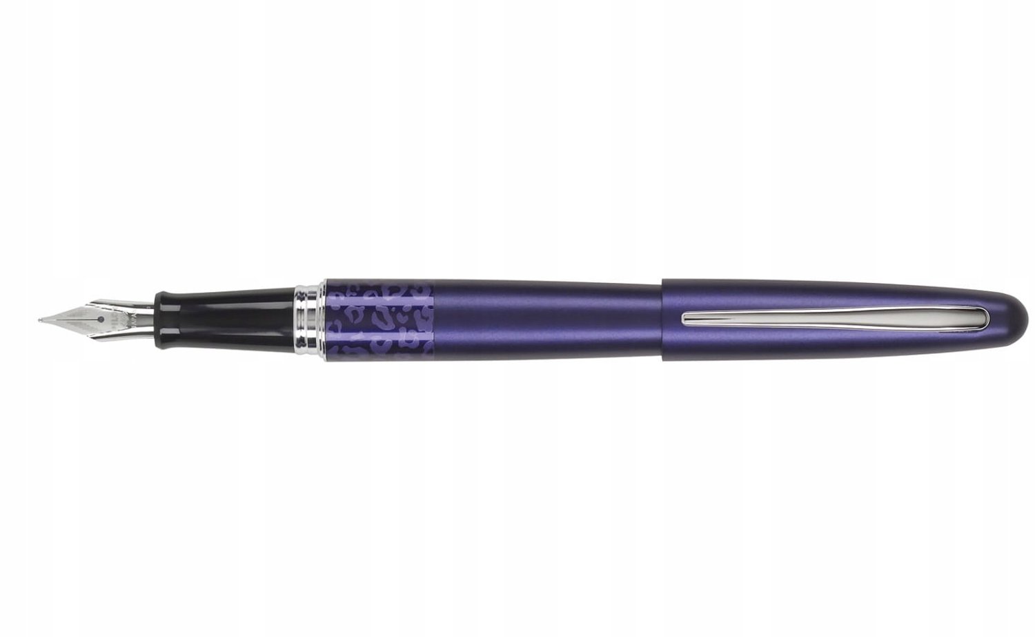 Pilot MR Animal Violet Leopard Luxe Vulpen – Medium