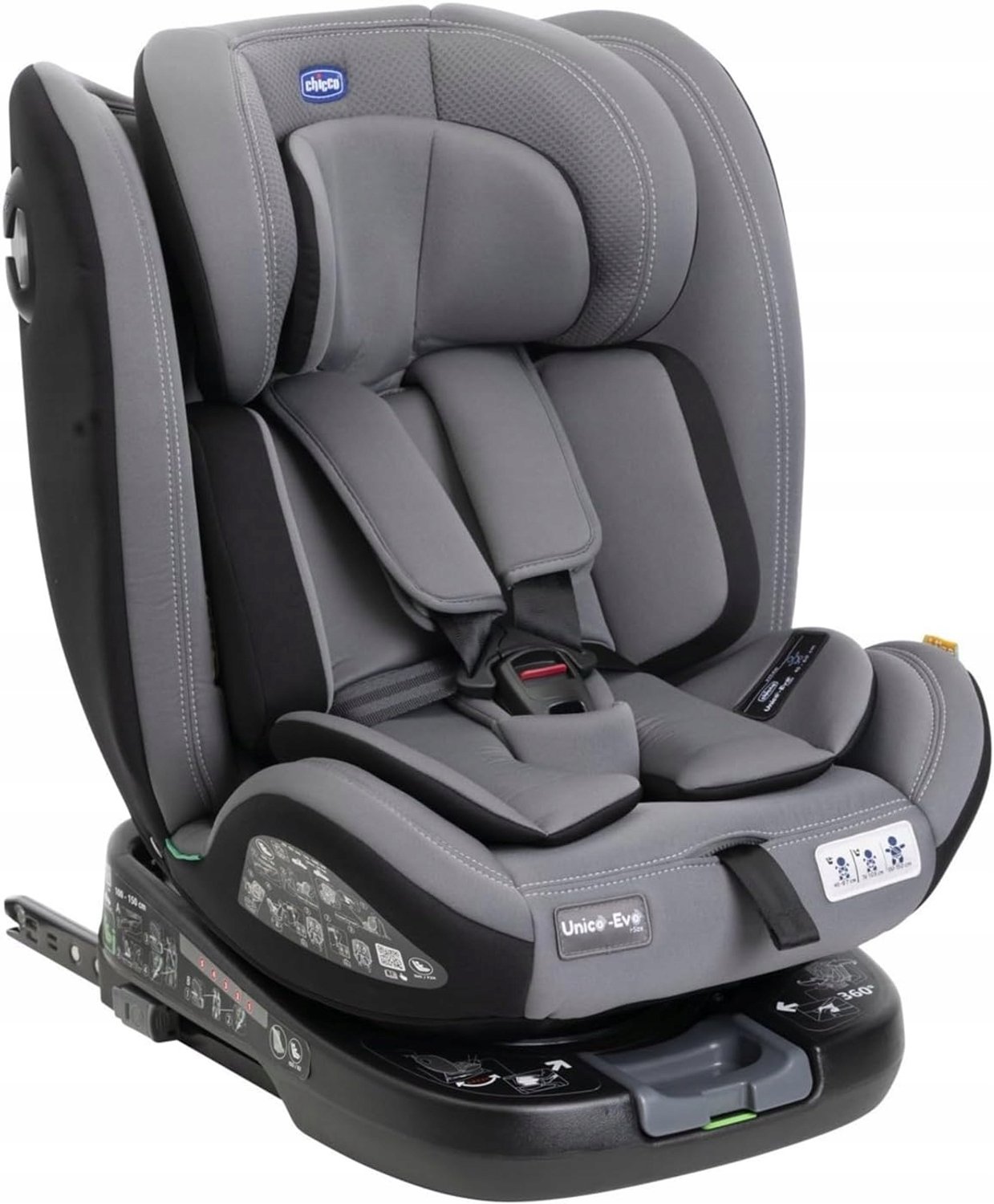 Chicco Unico Evo i-Size Autostoel: Veiligheid & Comfort 0-36 kg