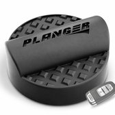 PLANGER® Rubberen pad voor Autokrik - Voor Audi - Curby Pad Plat - Voorkomt Schade - Breukvast tot 3500kg - 65mm