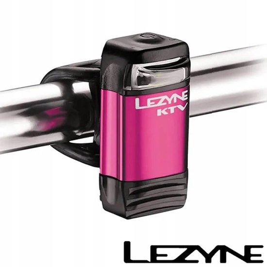 Lezyne KTV Drive LED Fietslamp Voor Aluminium - Roze — afbeelding 5