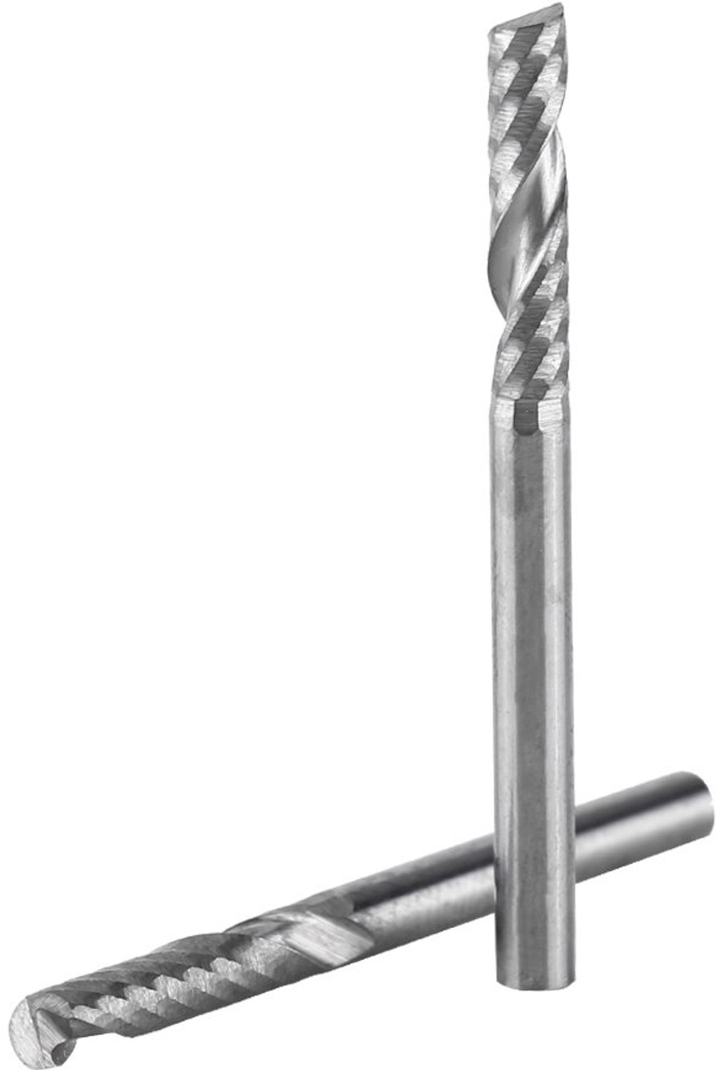 10 Stuks 3,175mm Enkele Groef Hardmetalen Frees CNC Bit