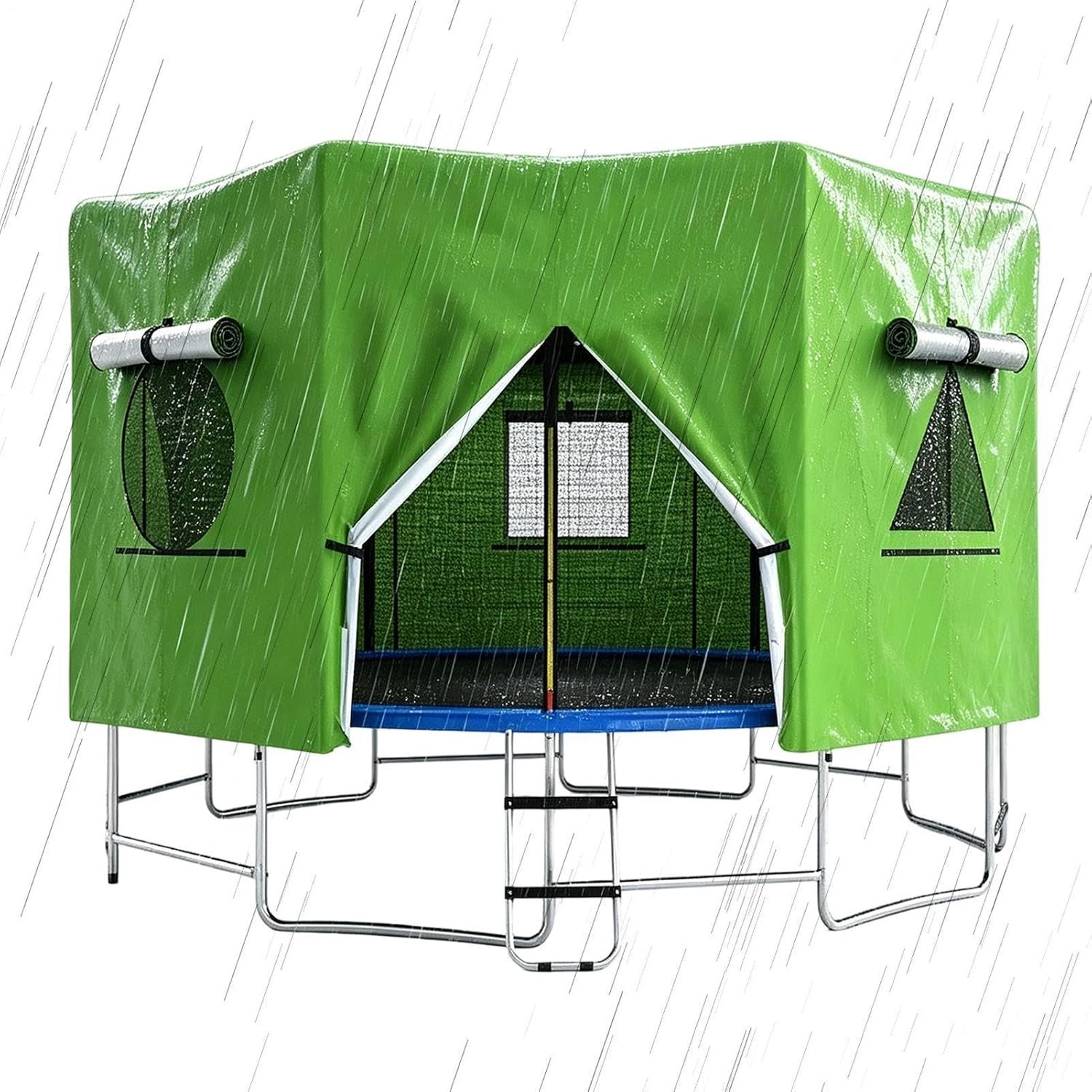 Tenten Outdoor UV-blokkerend Winddicht Luchtstroom Luifel met